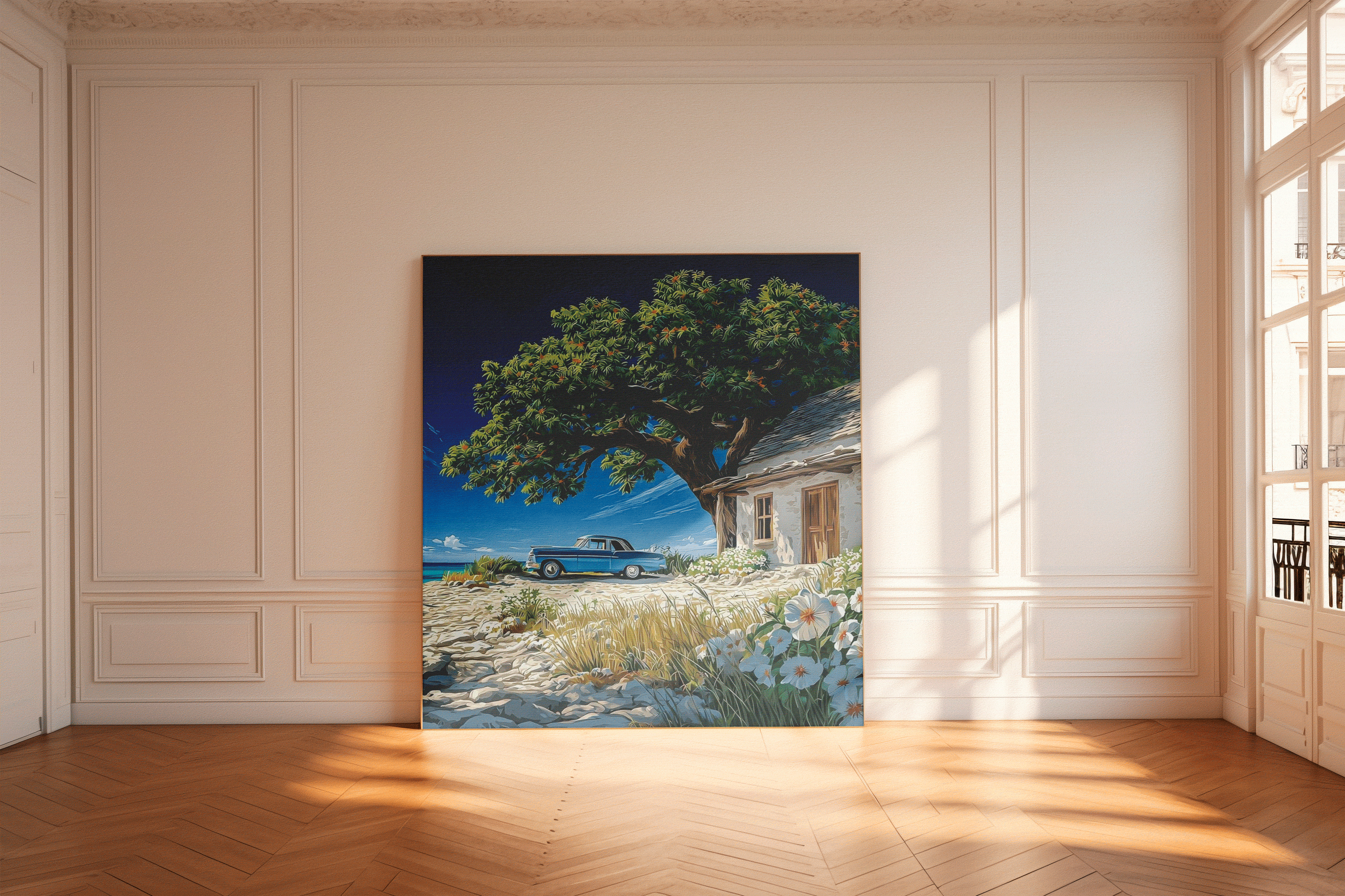 风景油画装饰画