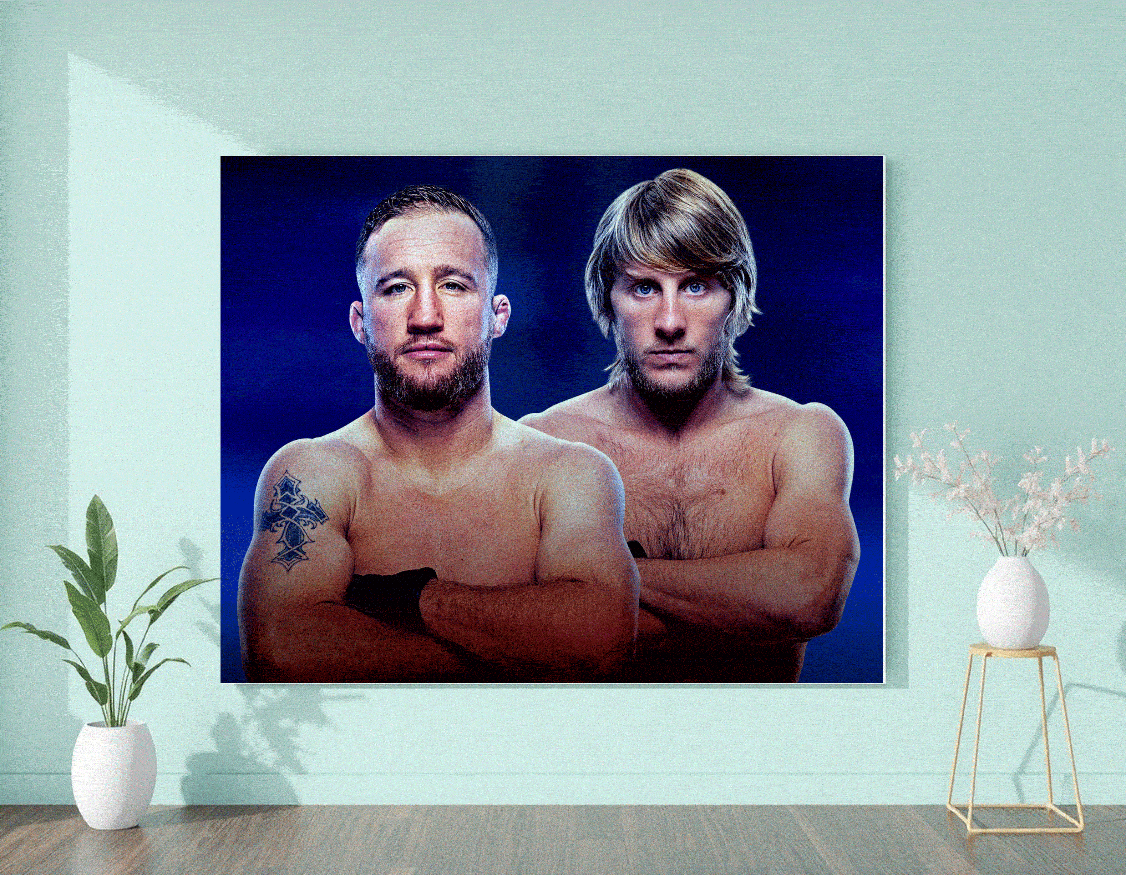 双人肖像艺术画