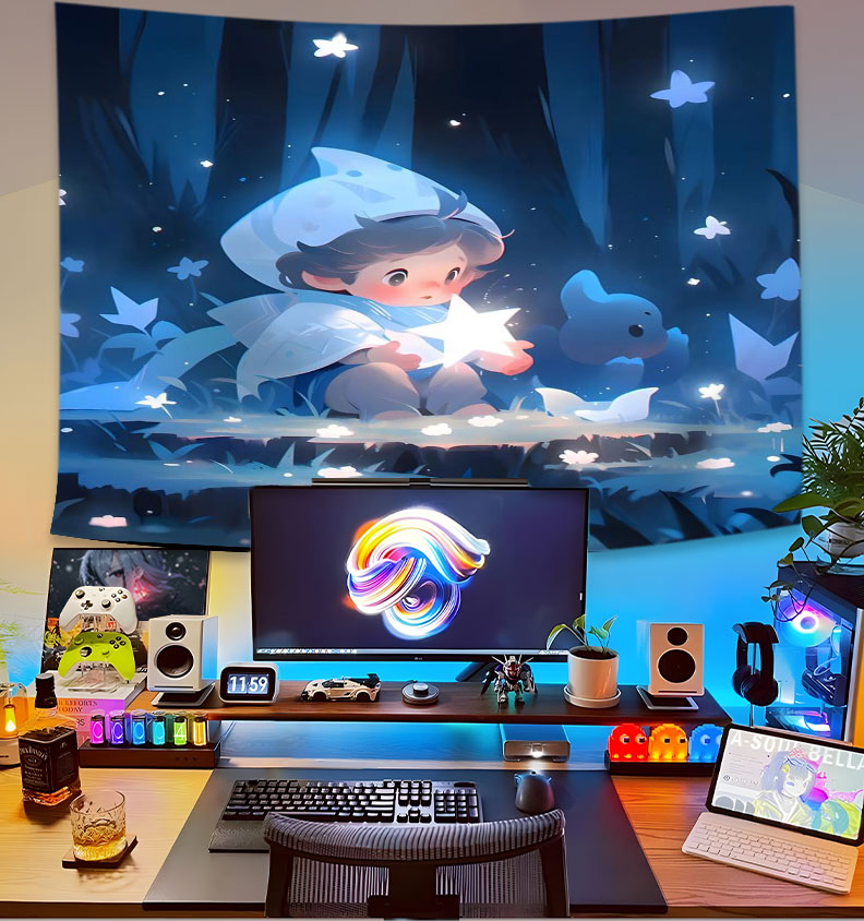 梦幻森林主题挂布