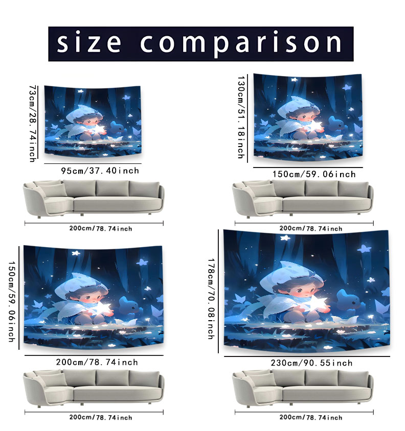 梦幻森林主题挂布-9