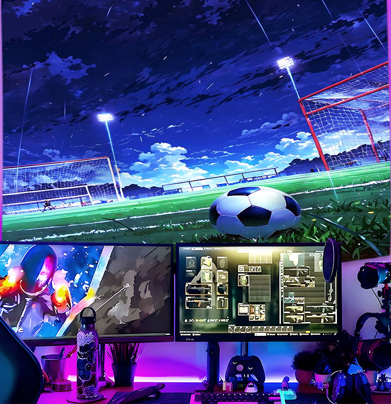 足球场主题挂布-2