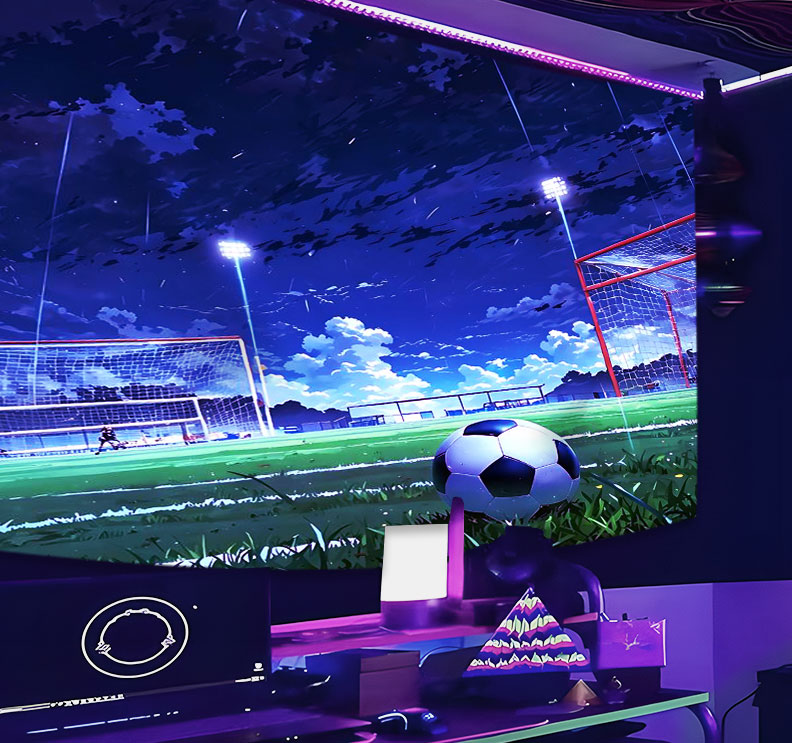 足球场主题挂布-4