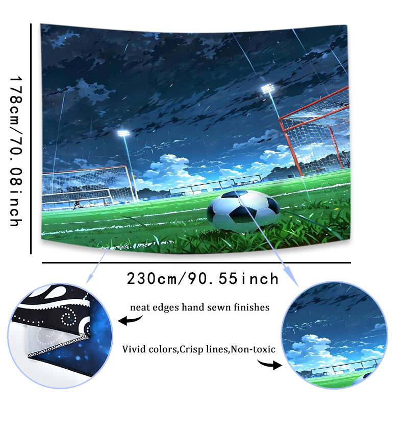 足球场主题挂布-6