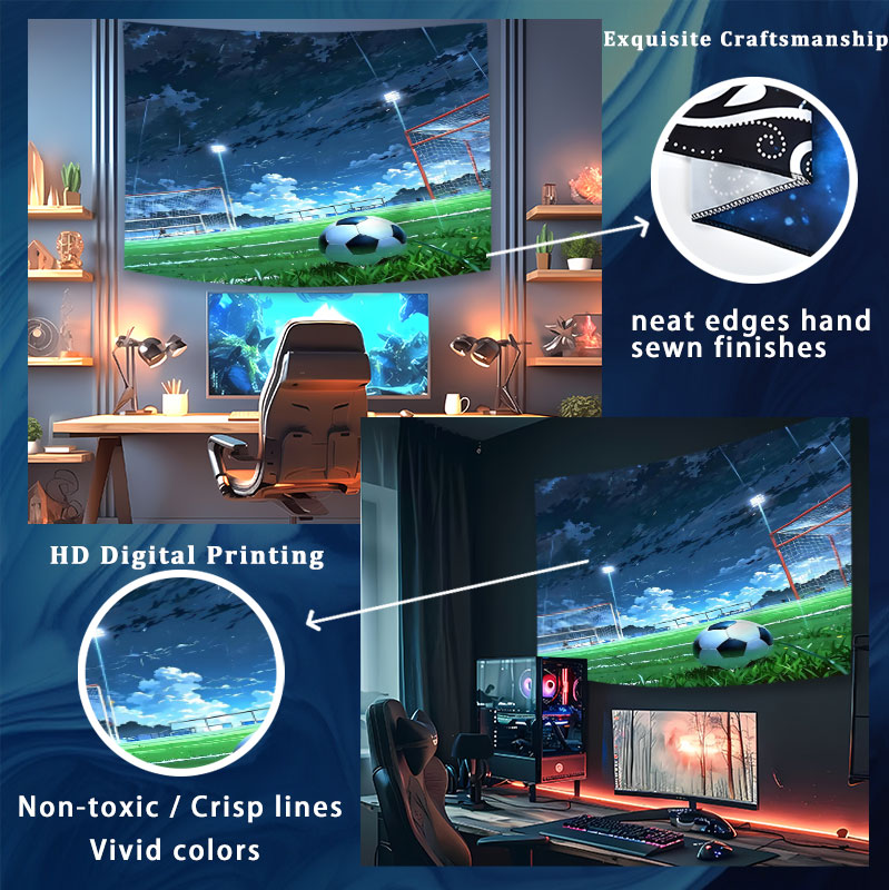 足球场主题挂布-10