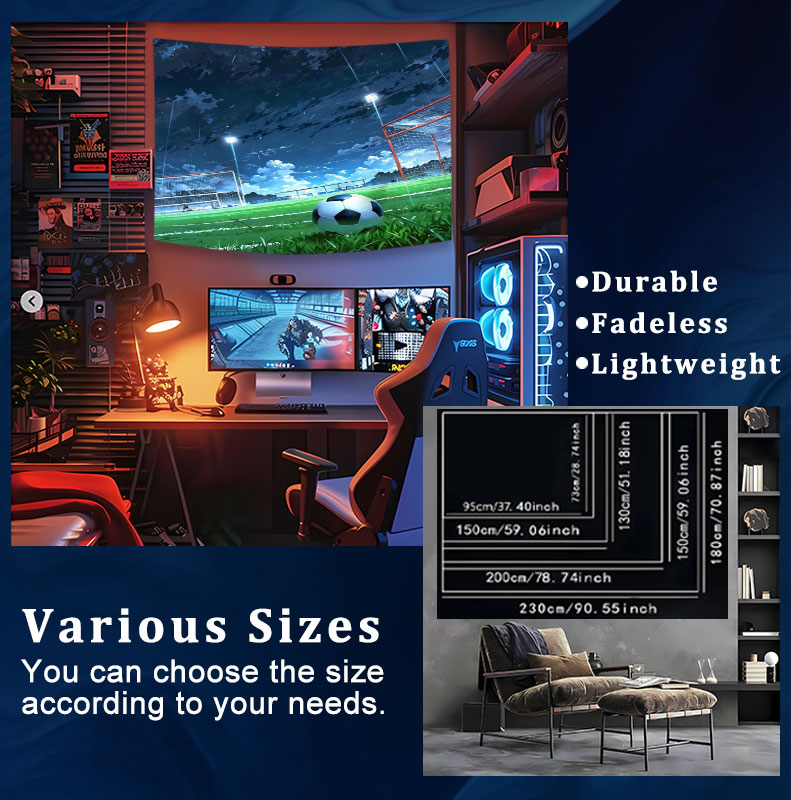 足球场主题挂布-11