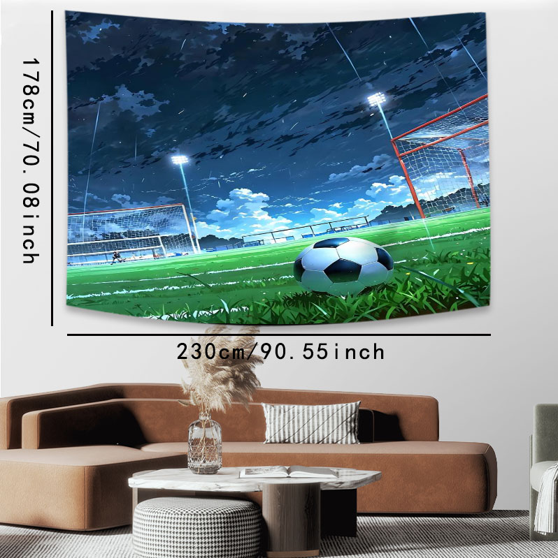 足球场主题挂布-13