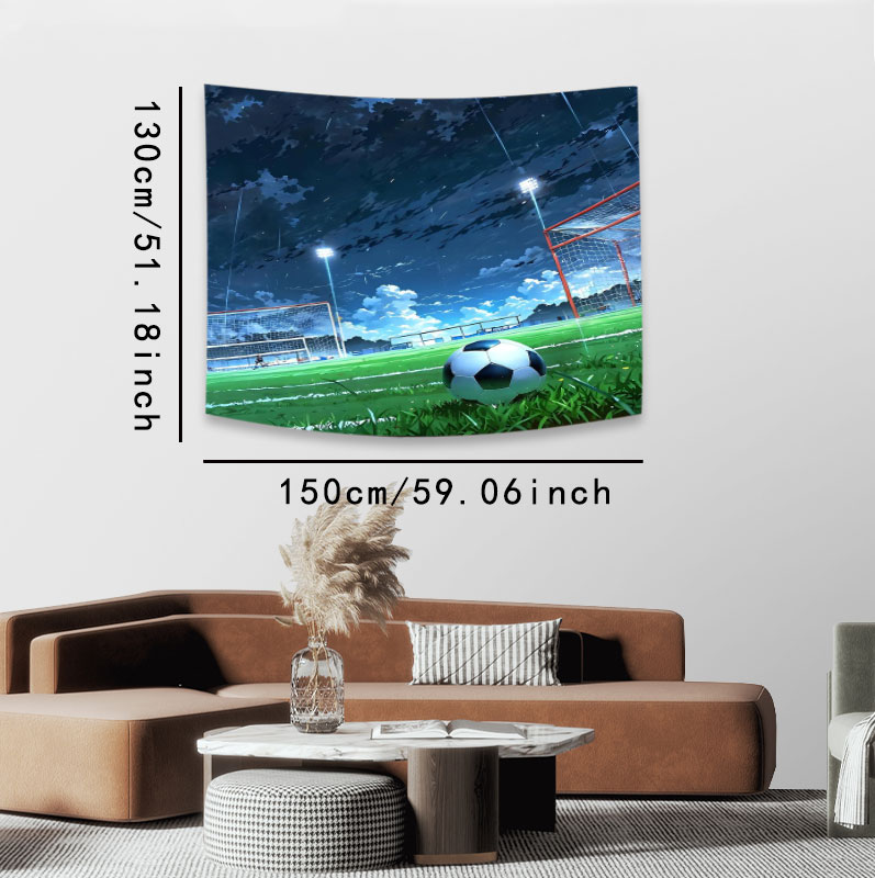 足球场主题挂布-15