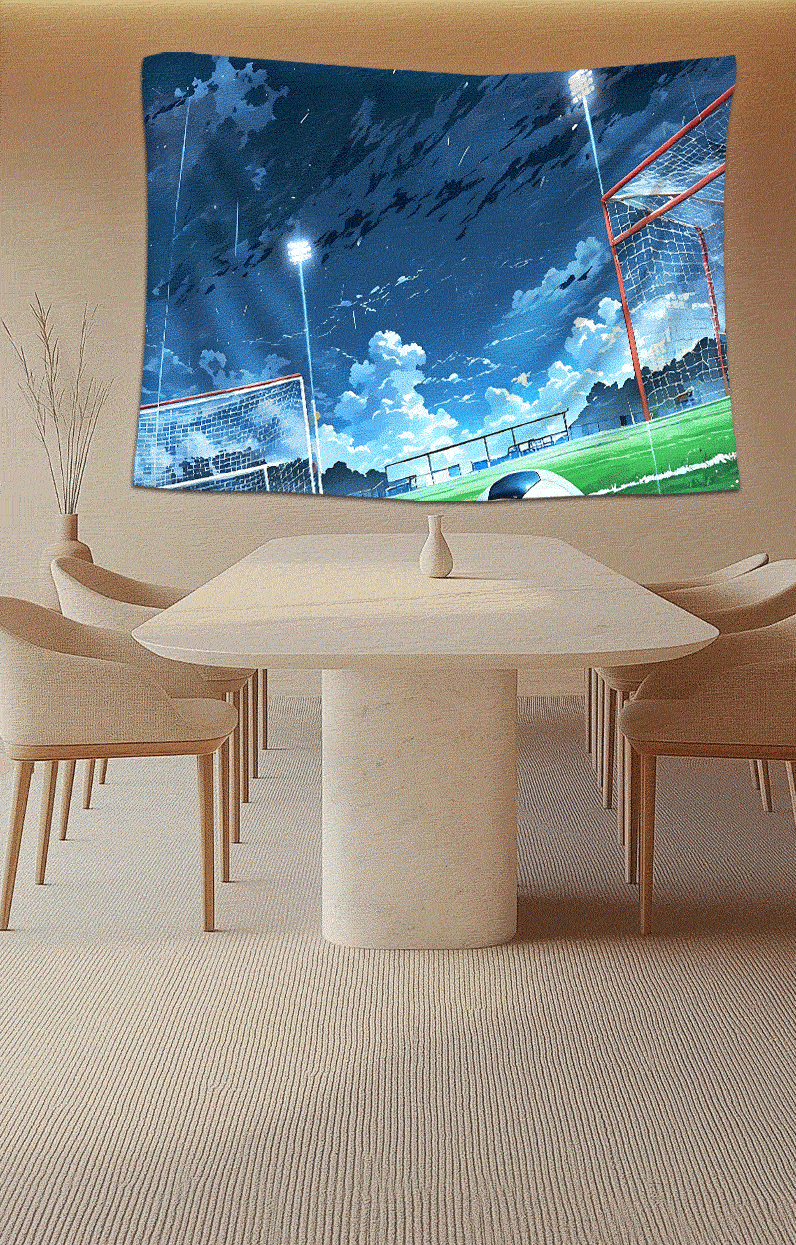 足球场主题挂毯-2