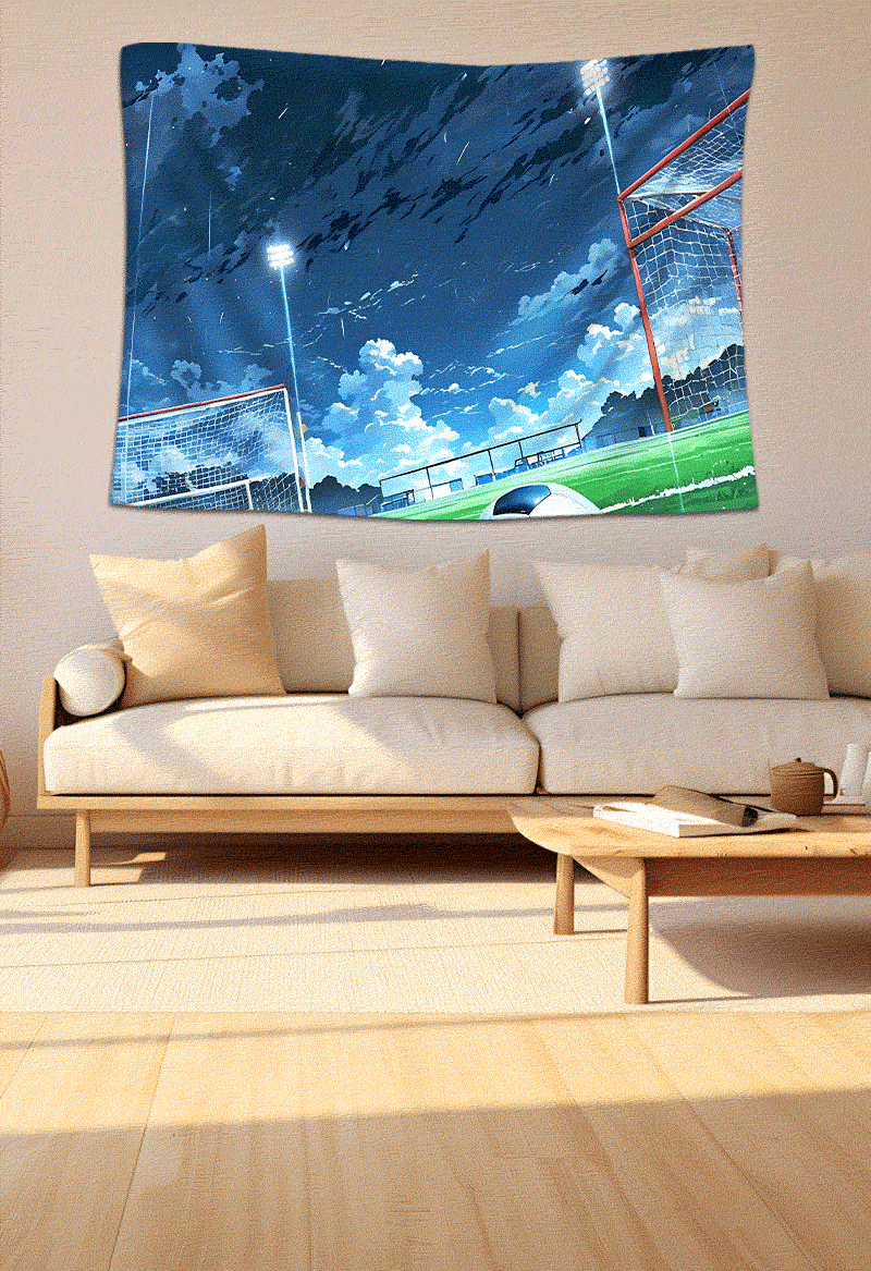 足球场主题挂毯-3