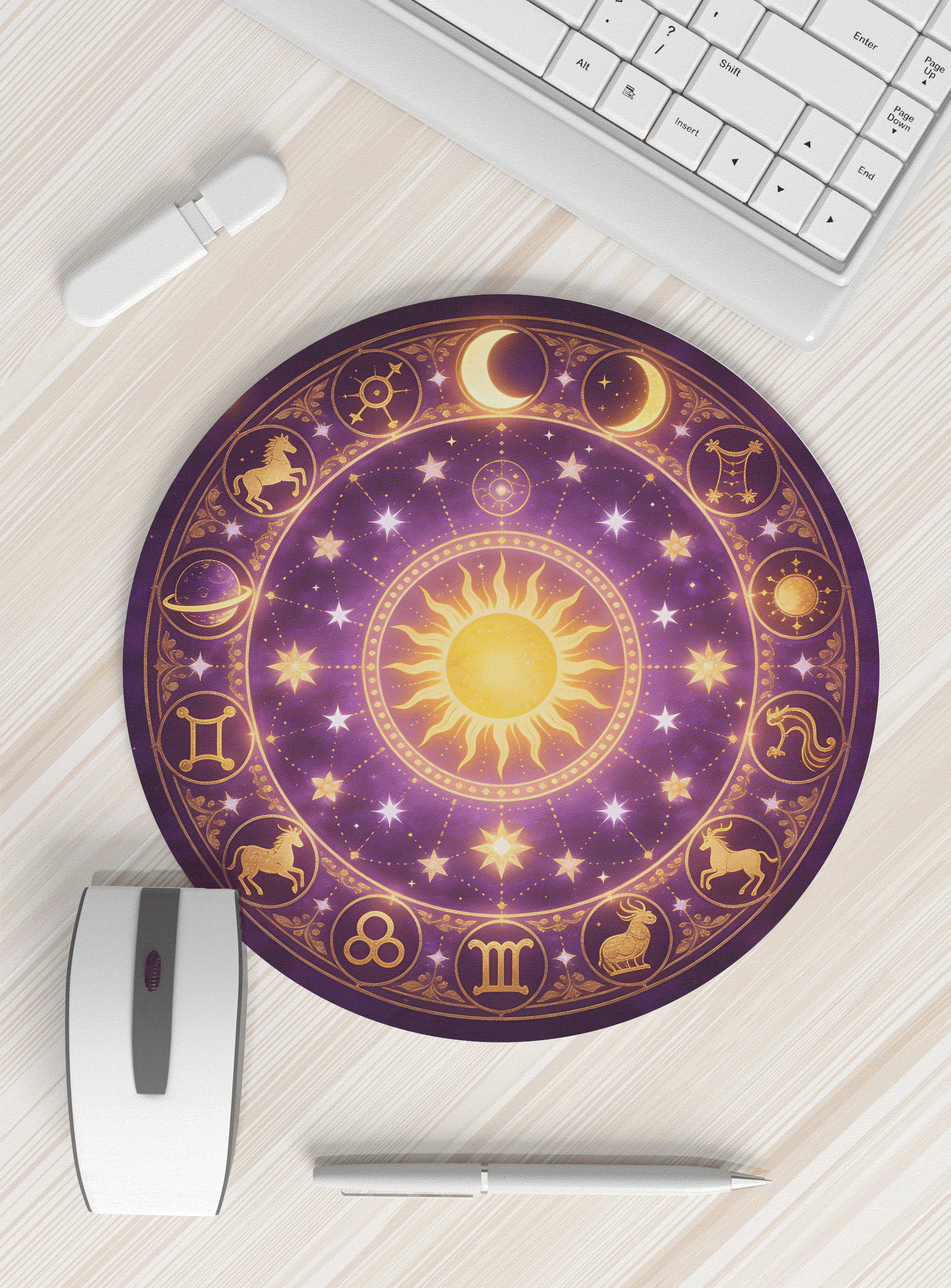 星座主题鼠标垫