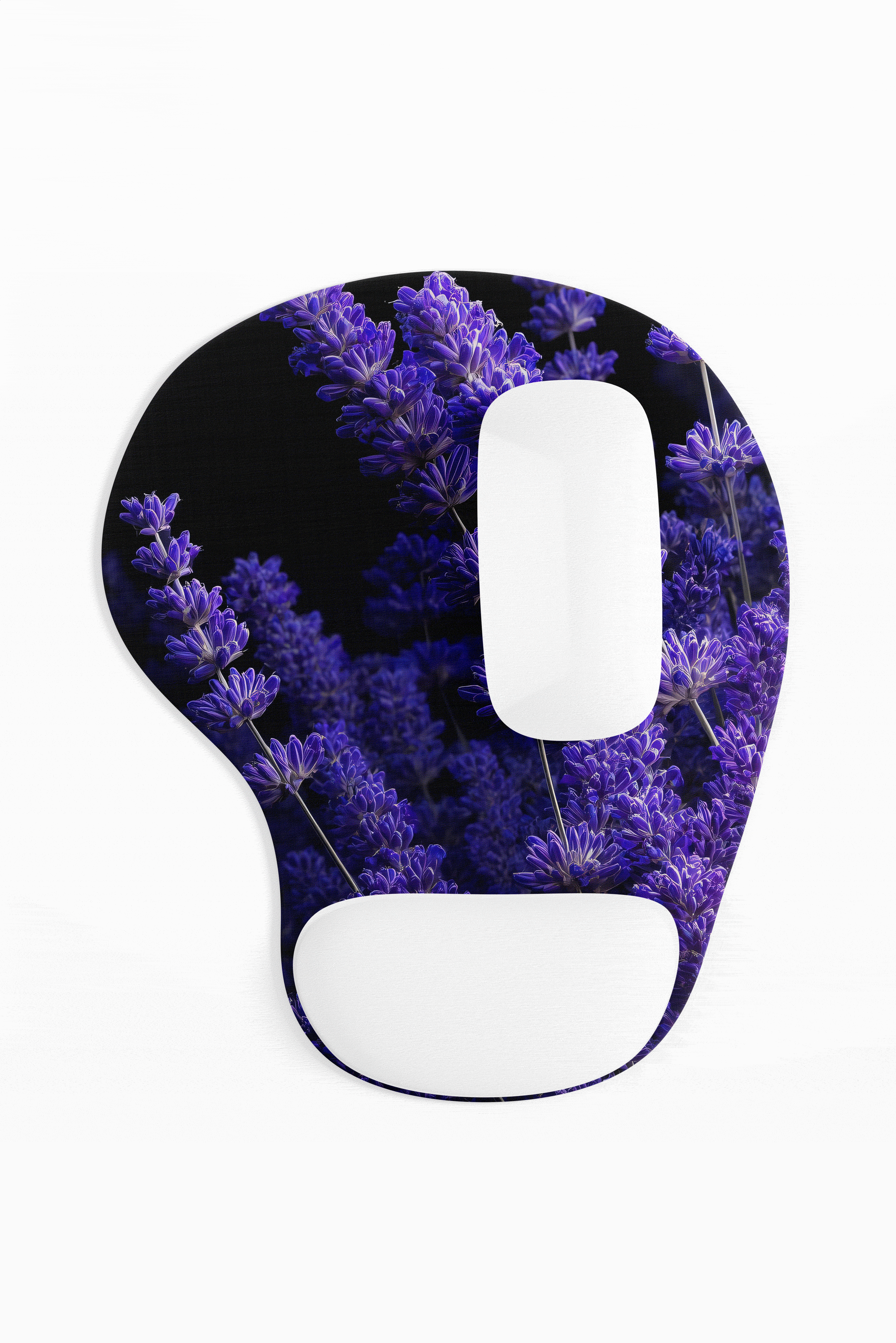 薰衣草图案鼠标垫